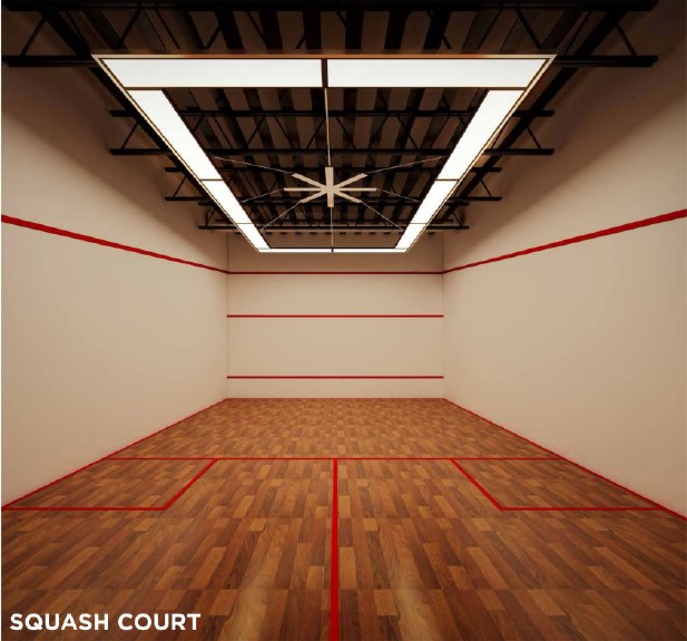 Squash Court Modern Properties   Squash Court 